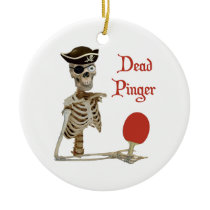 Pinger Pirate Ping Pong Christmas Tree Ornaments