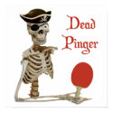 Pinger Pirate Ping Pong Posters