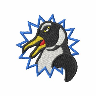 Pingüino Sudadera Bordada Pingüino Sudadera Bordada