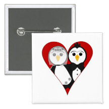 Pingüinos casados del corazón