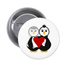 Pingüinos casados en amor