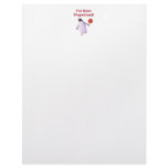 Pingwinned Penguin Ping Pong Personalized Letterhead