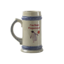 Pingwinned Penguin Ping Pong Mugs