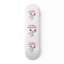 Pingwinned Penguin Ping Pong Skate Board Decks