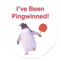 Pingwinned Penguin Ping Pong
