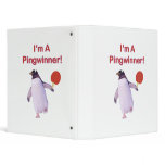 Pingwinner Penguin Ping Pong Vinyl Binders