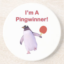 Pingwinner Penguin Ping Pong Coaster