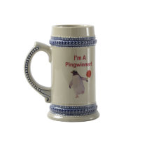 Pingwinner Penguin Ping Pong Coffee Mugs