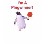 Pingwinner Penguin Ping Pong T Shirts