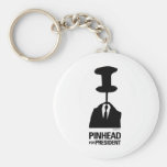 Pinhead For President keychains