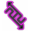 pink1 t-shirts by 2up2down pink1 t-shirts