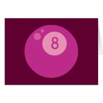 pink8ball greeting cards