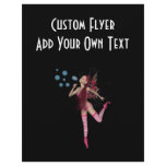 Pink 3D Pixie - Fairy Graphic 1 Flyer Design