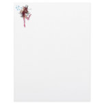 Pink 3D Pixie - Fairy Graphic 1 Personalized Letterhead