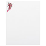 Pink 3D Pixie - Fairy Graphic 2 Letterhead