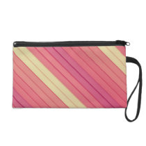 Pink 3D Stripes bagettes bags