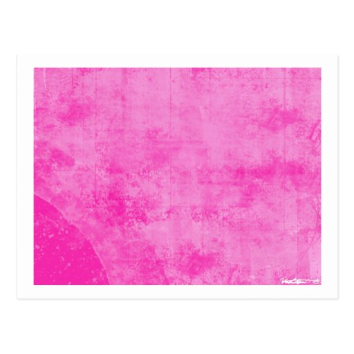 Pink 5 post card