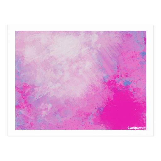 Pink 6 postcard