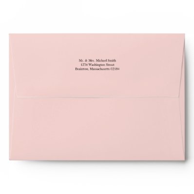 Pink A7 Envelope 5x7