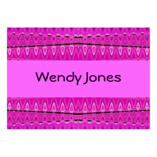 pink abstract business cards (back side)