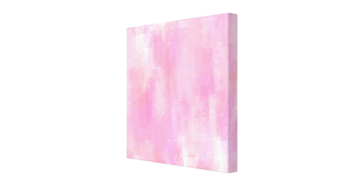Pink Abstract Digital Painting Canvas Zazzle