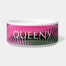 Pink Abstract ~ Dog Bowl