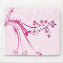 pink abstract mousepads