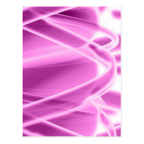 Pink Abstract Postcard postcards