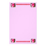 PINK ABSTRACT stationary Stationery Design