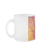 PINK ABSTRACTION COFFEE MUG