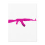 Pink AK-47 Postcards