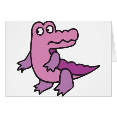 Pink Alligator