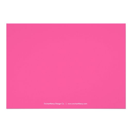 Pink and Black 70th Birthday Cake Party Invitation
