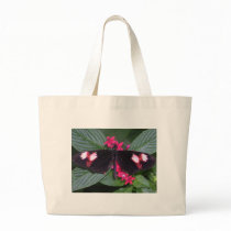 Pink and Black butterfly bag