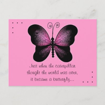 Caterpillar Butterfly Quote