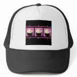 Pink and Black Cupcake Business Products Trucker Hat