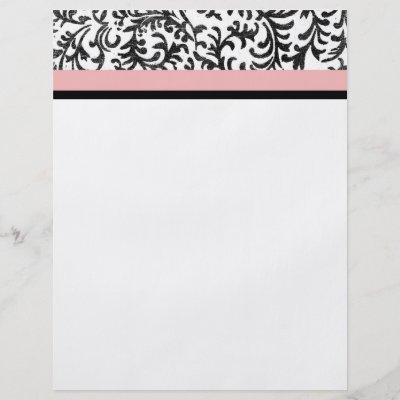 Floral Patterns  Designs on Design Features A Black Floral Pattern With Pink And Black Trim And A