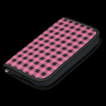 Pink and Black Gingham planners