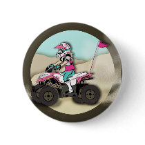 Pink and Black Girl ATV Rider