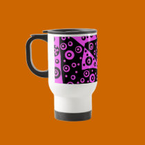 Pink and Black Mug by ggbythebay Pink and Black Mug