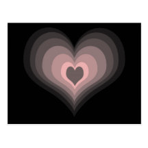 Pink and Black Postcards