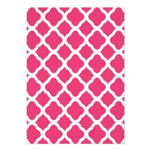 Pink and Blue Invite