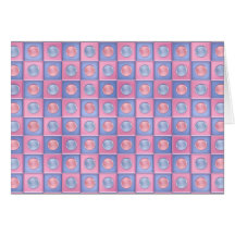 Pink and Blue Polka Dots Cards
