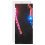 Pink and Blue Customized Rack Card