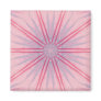 Pink and Blue Spokes Kaleidoscope Magnets