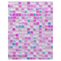 pink and blue squares pattern letterhead by fotowino pink and blue squares pattern letterhead