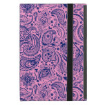 Pink And Blue Vintage Floral Paisley Lace iPad Mini Cover