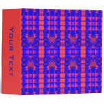 pink and blue binders