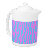 Pink and Blue Zebra Stripes