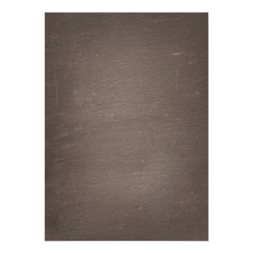 Pink and Brown Chalkboard Wedding Invitations